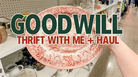 INCREDIBLE AMOUNT OF TREASURES! GOODWILL THRIFT WITH ME + HAUL - YouTube
