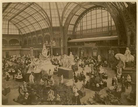 Exposition Universelle De 1900 Le Hall Du Grand Palais Exposition