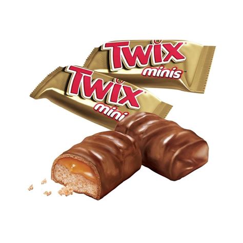 Twix Caramel Chocolate Candy Bar Mini In A Plastic Jars With Etsy