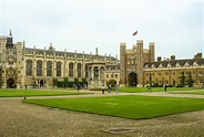Città Universitaria Dell'Università Di Cambridge Fotografia Stock ...