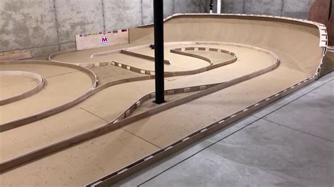 Custom Indoor Rc Track With High Bank Turns For 118 And 124 Scale