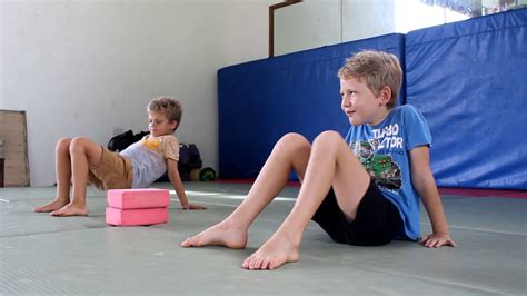 Basic Gymnastic Exercises For Children Youtube