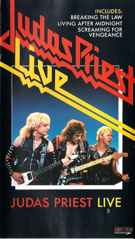 Judas Priest Live De Judas Priest 1998 Vhs Smv Enterprises Cdandlp