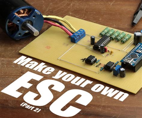 make your own esc arduino projects electronics projects computer projects