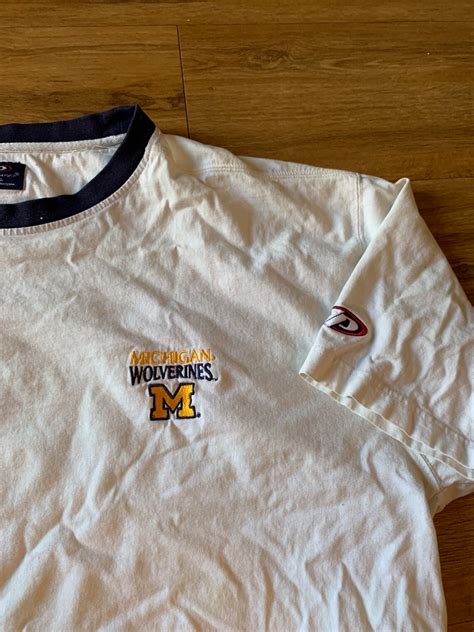 Vintage Michigan Wolverine Pro Player Shirt Size Mens Xxl Etsy