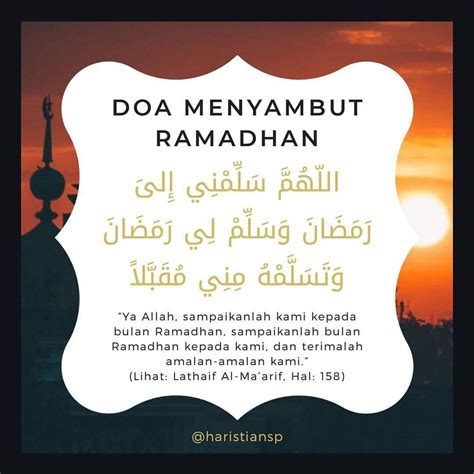 Doa Puasa Ramadhan Beserta Artinya Kumpulan Doa Harian Sehari Hari