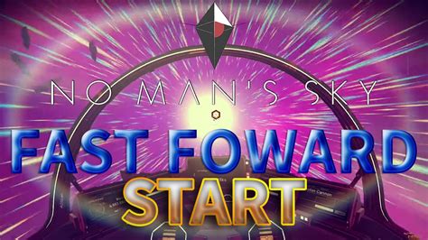 The only way i know of to start over is to delete your save file. Fast Foward Start - No Man's Sky (PS4) - YouTube