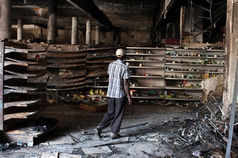 Inside Nairobis Devastated Westgate Mall Photographs