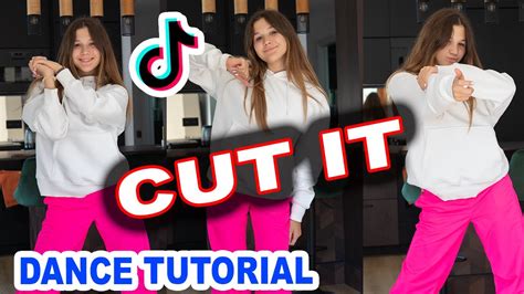 cut it tik tok tutorial slow tiktok dance tutorial cut it mirrored youtube