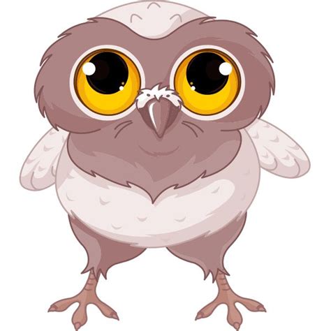 Baby Owl Baby Owls Cute Animal Clipart Owl Vector