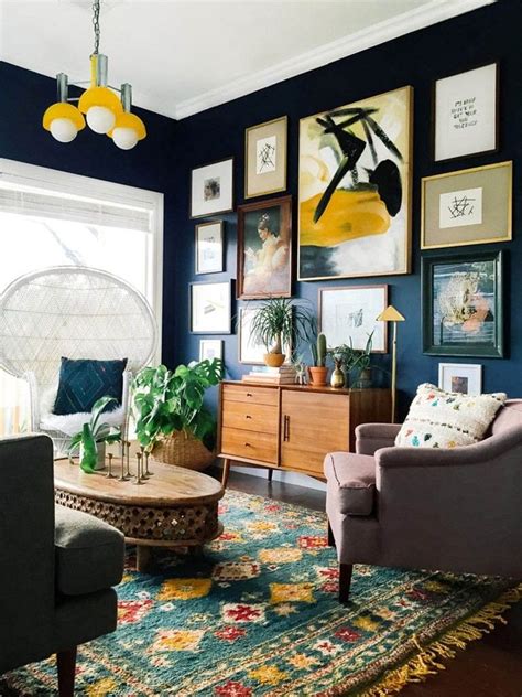 Wonderful 70 Eclectic And Quirky Living Room Decor Styling Ideas