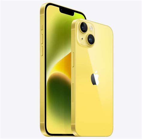 Apple Has Released A New Yellow Color Version Of The Iphone 14 And