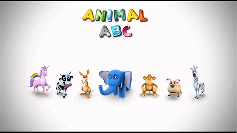 Animal Abc Song Official Sound Track Animal Abc App Youtube