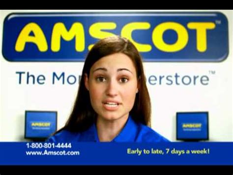 You never have to pay a fee to purchase a money order at amscot. Amscot FREE Video - YouTube