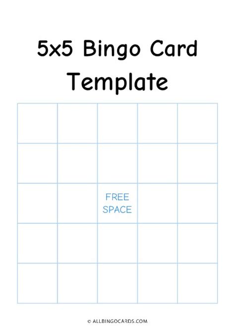 Bingo Edit All Bingo Cards