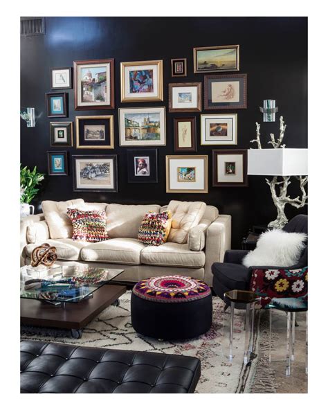 21 Black Living Room Designs Decorating Ideas Design