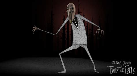 3d Slender Man By Stewnor On Deviantart