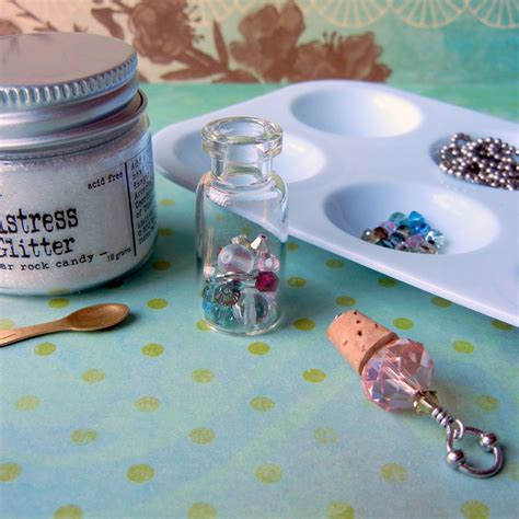 How To Make A Glass Vial Necklace Rings And Things