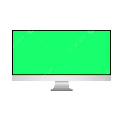 Green Screen Monitor Frame Smart Tv Green Screen Green Screen Monitor