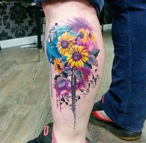 Maybe you would like to learn more about one of these? 40 Fantastic Sunflower Tattoos That Will Inspire You To ...