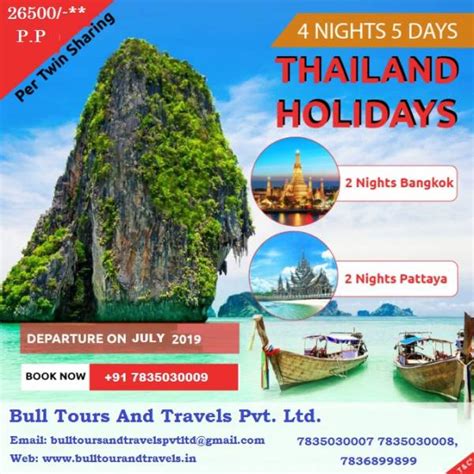 Bangkok Tour Package From Delhibangkok Packages From Delhi Cheap