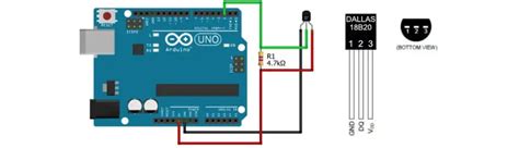 Ds18b20 Temperature Sensor Arduino Tutorial 4 Examples 45 Off