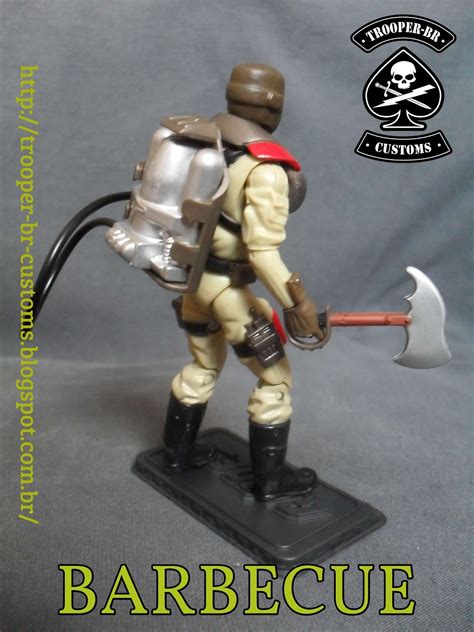 Gi Joe Custom Action Figures Barbecue Desert Ops