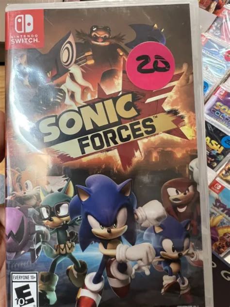 Sonic Forces Nintendo Switch Sega Sonic The Hedgehog Brand New Free