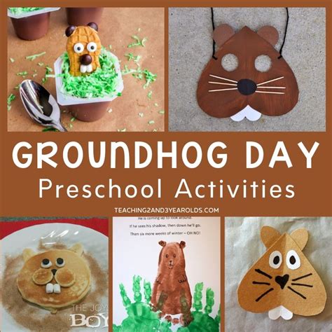 15 Preschool Groundhog Day Activities