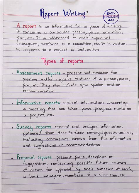 How To Write Good Reports In English Ackland Writing