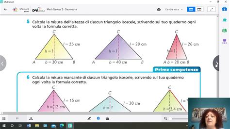 Classe 2 Geometria N 4 Applicazioni Del Teorema Di Pitagora Ai