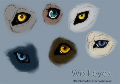 Wolf Eyes By Themysticwolf On Deviantart