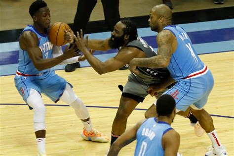 Nba James Harden Posts Triple Double For Nets In Return To Houston Abs Cbn News