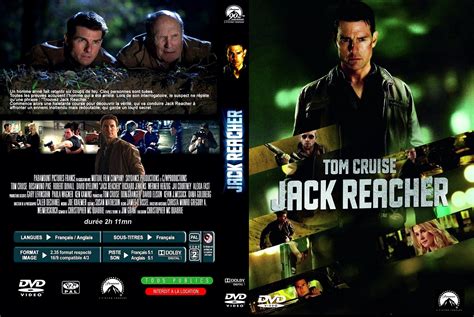 Jaquette Dvd De Jack Reacher Custom V2 Cinéma Passion