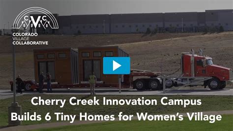 Cherry Creek Innovation Campus Builds 6 Tiny Homes For The Womens