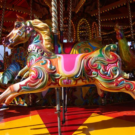 Red Road Studio Carousel Horses At The Links Market