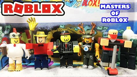 Masters Of Roblox Unboxing Action Series 3 Toy Pack Roblox Toys