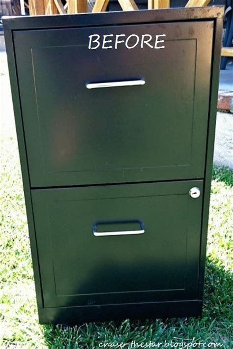 From humdrum to fashion forward, we've put this filing cabinet through a make it yours makeover and given it a new lease of life. File Cabinet Makeover