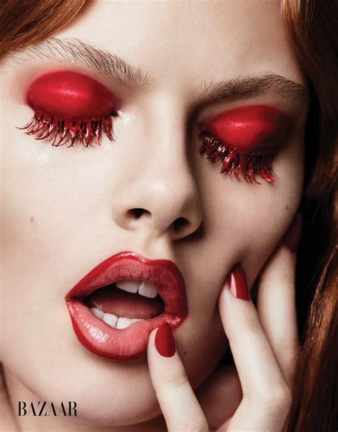 Shades Of Beauty Carine Roitfeld Curates Colorful Makeup