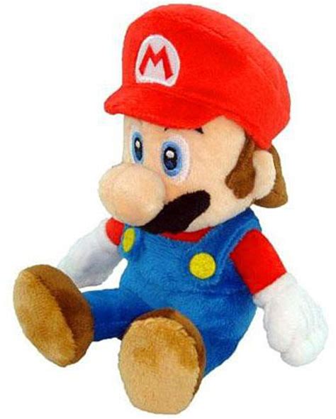 Nintendo New Super Mario Bros Wii Mario 8 Plush Sitting Toywiz