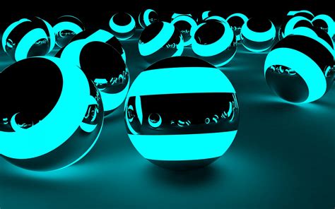 Download Wallpaper For 1024x768 Resolution Glowing Balls 3d And