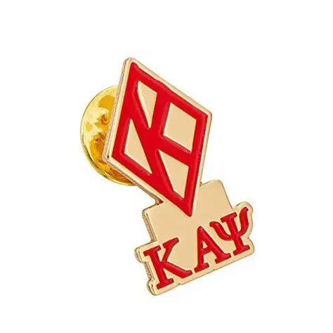 Kappa Alpha Psi Letters Lapel Enamel Nupe Diamond W Ltr Under Pin 9