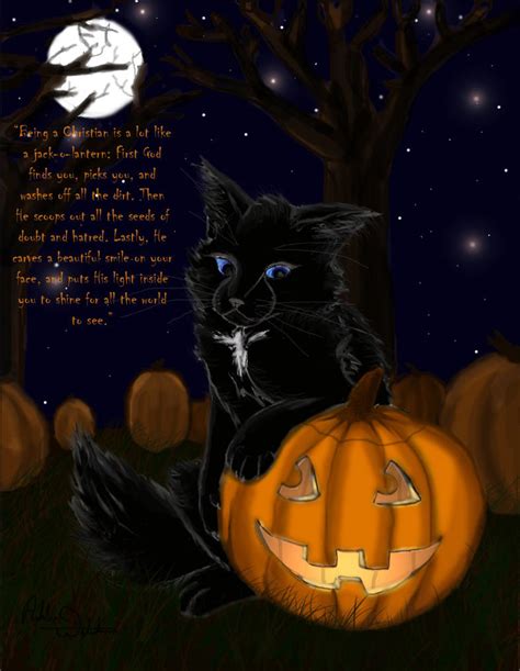 Jack O Lanterns And Black Cats By Mykoto On Deviantart