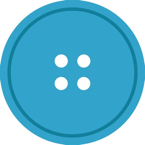 Blue Round Cloth Button With 2 Hole Png Image Purepng Free
