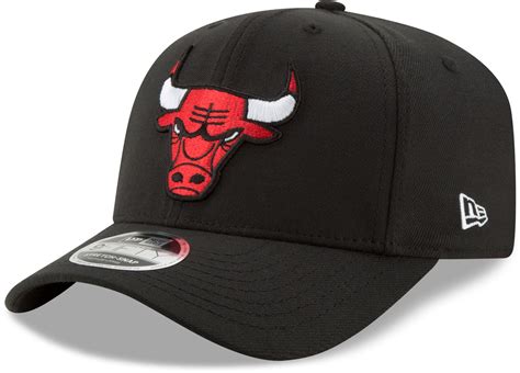 Chicago Bulls New Era 950 Black Stretch Snapback Cap Lovemycap