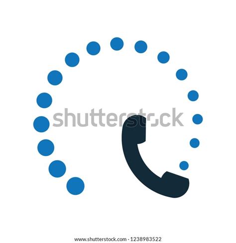 Phone Call Icon Stock Vector Royalty Free 1238983522 Shutterstock