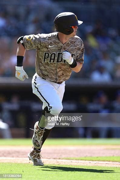 Jake Cronenworth Of The San Diego Padres At Bat During A Game Against