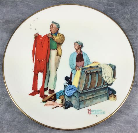 Value Of Norman Rockwell Fall Chilly Reception Four Seasons 10 12