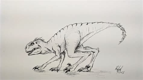Como Desenhar A Scorpios Rex Jurassic World Acampamento Jurássico Youtube