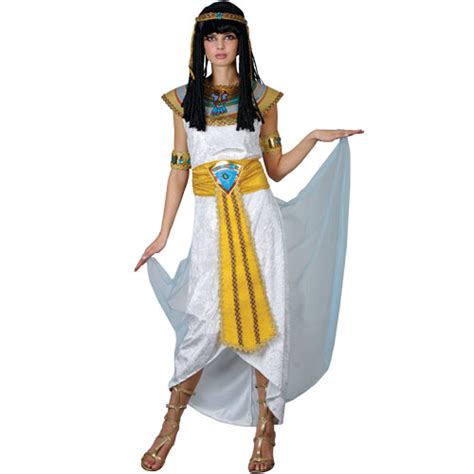 Adult Ladies Cleopatra Fancy Dress Costume Egyptian Queen Sexy Princess